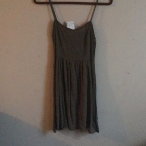 navy green mini dress